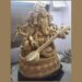 White Wood Ganesha 5 and Half Feet